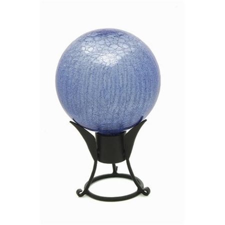 ACHLA DESIGNS Achla G10-BLL-C 10 in. Gazing Globe in Blue Lapis with Crackle G10-BLL-C
